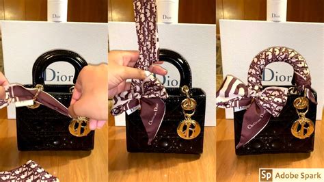 scarf wrap lady dior